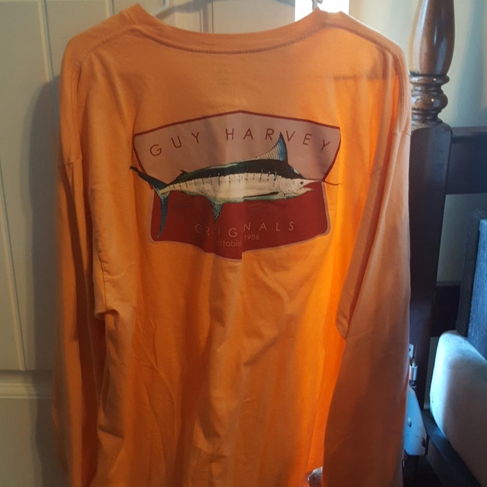 Men's long sleeve guy Harvey shirt sizeXL